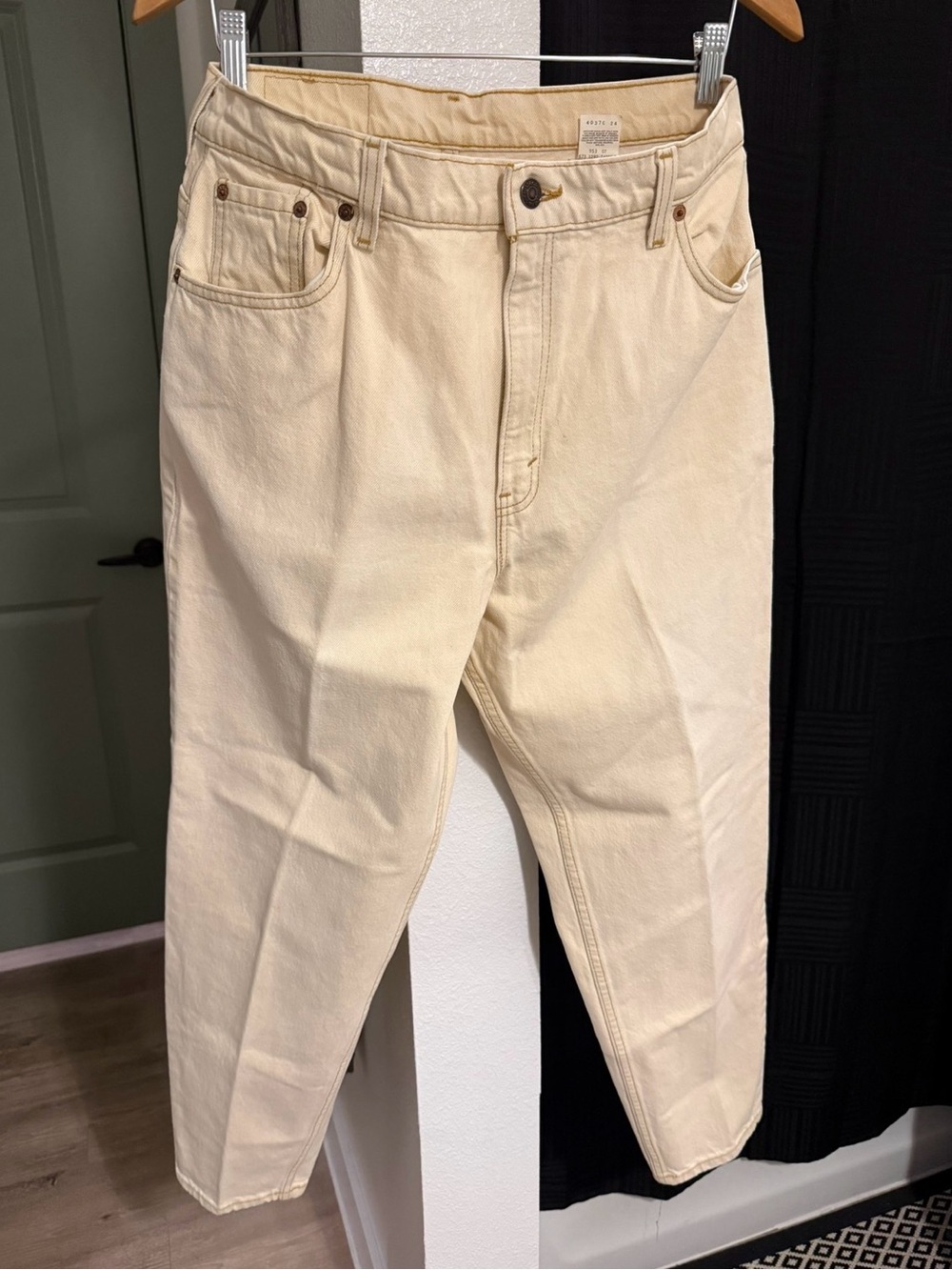 Vintage 1992 Levi’s 550 Women’s Jeans Size 14 Cream Made in USA